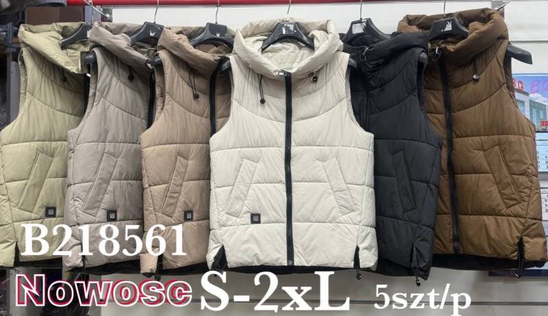 Kamizelka damskie Roz S-2XL, 1 Kolor Paczka 5 szt